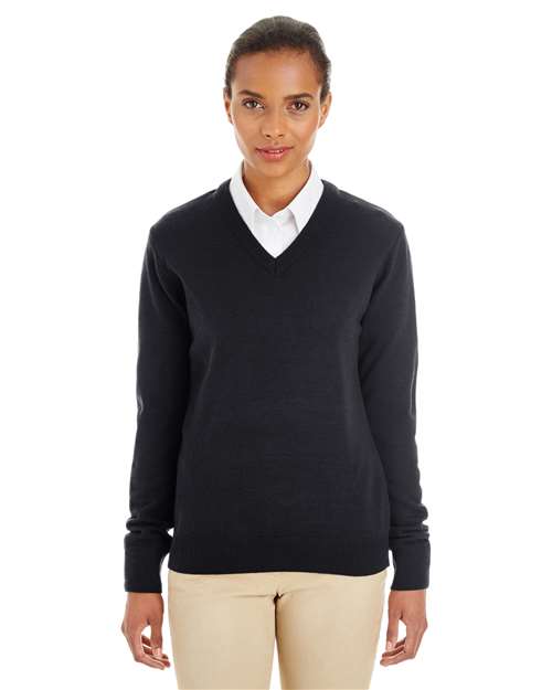 Harriton - Women's Pilbloc V-Neck Sweater - M420W