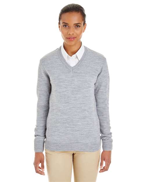 Harriton - Women's Pilbloc V-Neck Sweater - M420W