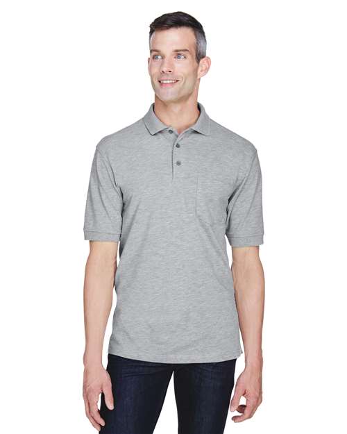 Harriton - Men's Easy Blend™ Polo with Pocket - M265P