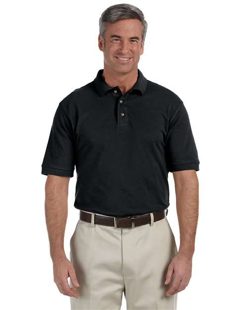 Harriton - Men's Tall Cotton Pique Polo - M200T
