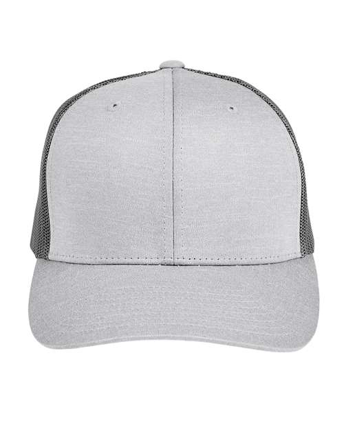 Team 365 - Youth Zone Sonic Heather Trucker Cap - TT802Y
