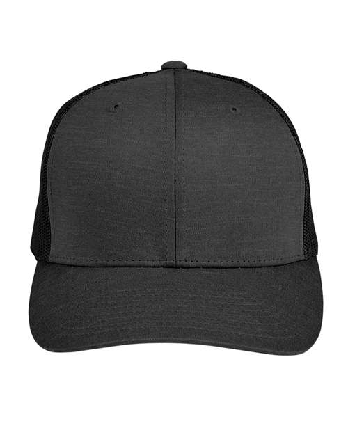 Team 365 - Youth Zone Sonic Heather Trucker Cap - TT802Y