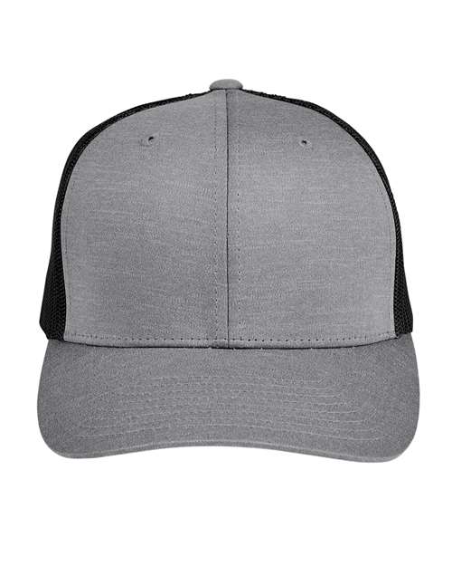 Team 365 - Youth Zone Sonic Heather Trucker Cap - TT802Y