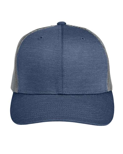 Team 365 - Youth Zone Sonic Heather Trucker Cap - TT802Y