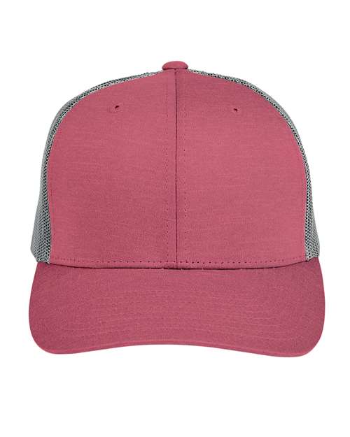 Team 365 - Youth Zone Sonic Heather Trucker Cap - TT802Y