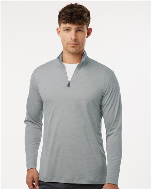 AllPro - Men's Performance Mélange Quarter-Zip Pullover - 4HM700