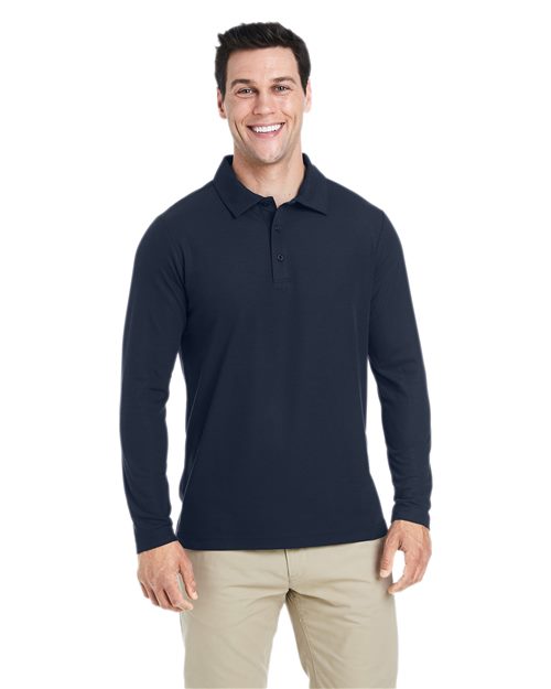 CORE365 - Men's Fusion ChromaSoft™ Long Sleeve Pique Polo - CE112L
