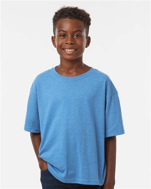 M&O - Youth Gold Soft Touch T-Shirt - 4850