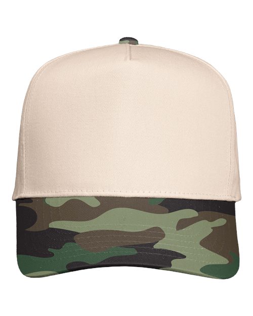 Valucap - Casquette à cinq panneaux - 8869