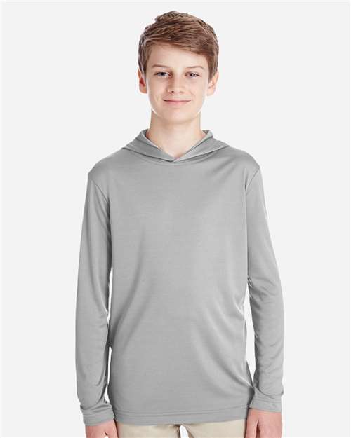 Team 365 - Youth Zone Performance Hooded T-Shirt - TT41Y