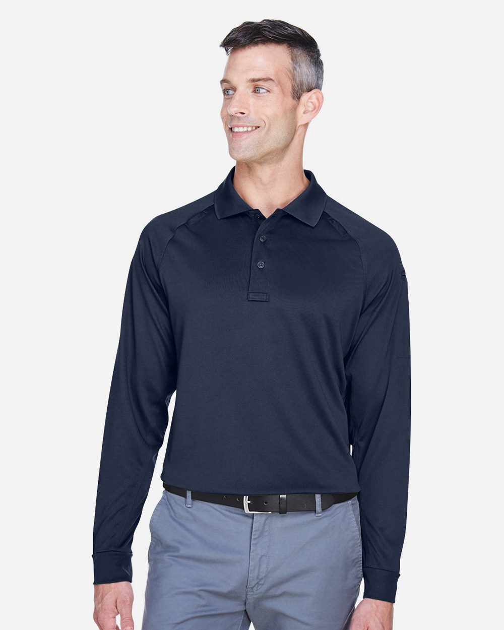 Harriton - Men's Advantage Long Sleeve Tactical Polo - M211L