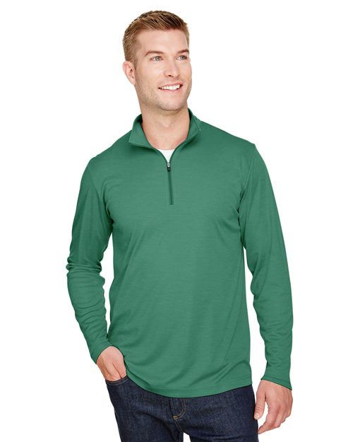 Team 365 - Men's Zone Sonic Heather Performance Quarter-Zip Pullover - TT31H