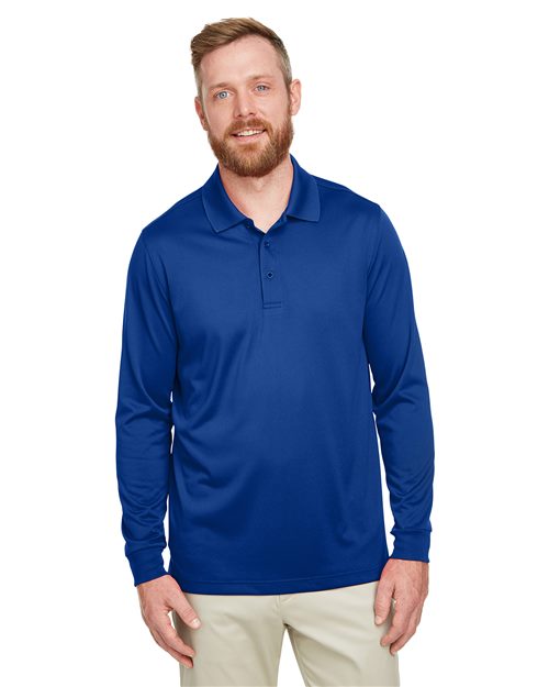 Harriton - Men's Advantage Snag Protection Plus IL Long Sleeve Polo - M348L