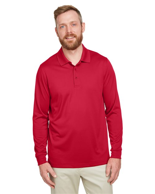Harriton - Men's Tall Advantage Long Sleeve Snag Protection Plus IL Polo - M348LT