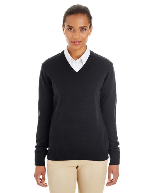 Harriton - Women's Pilbloc V-Neck Sweater - M420W