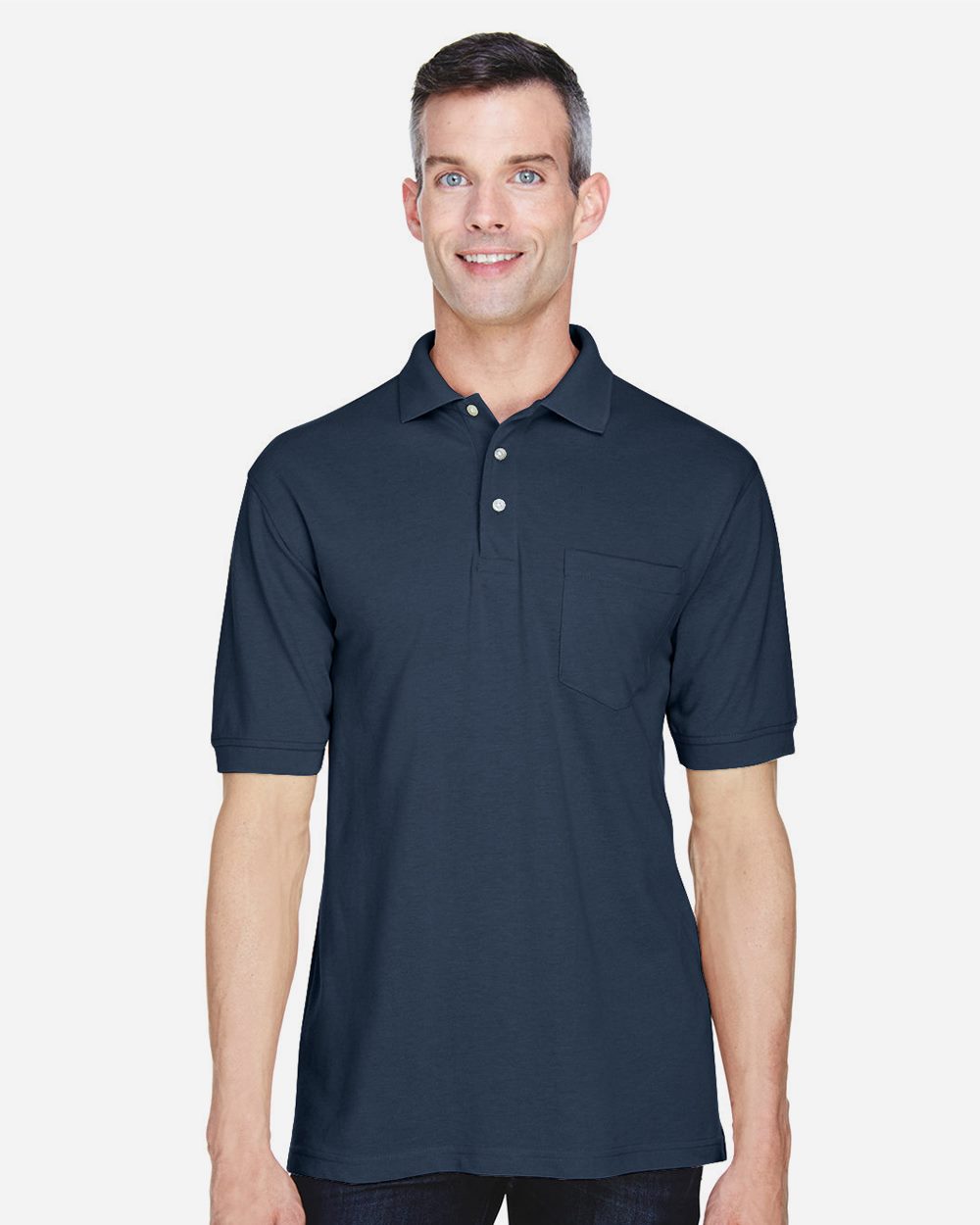Harriton - Men's Easy Blend™ Polo with Pocket - M265P