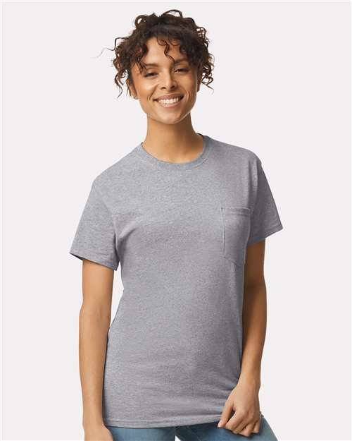 Gildan - Unisex Ultra Cotton® Pocket T-Shirt - 2300