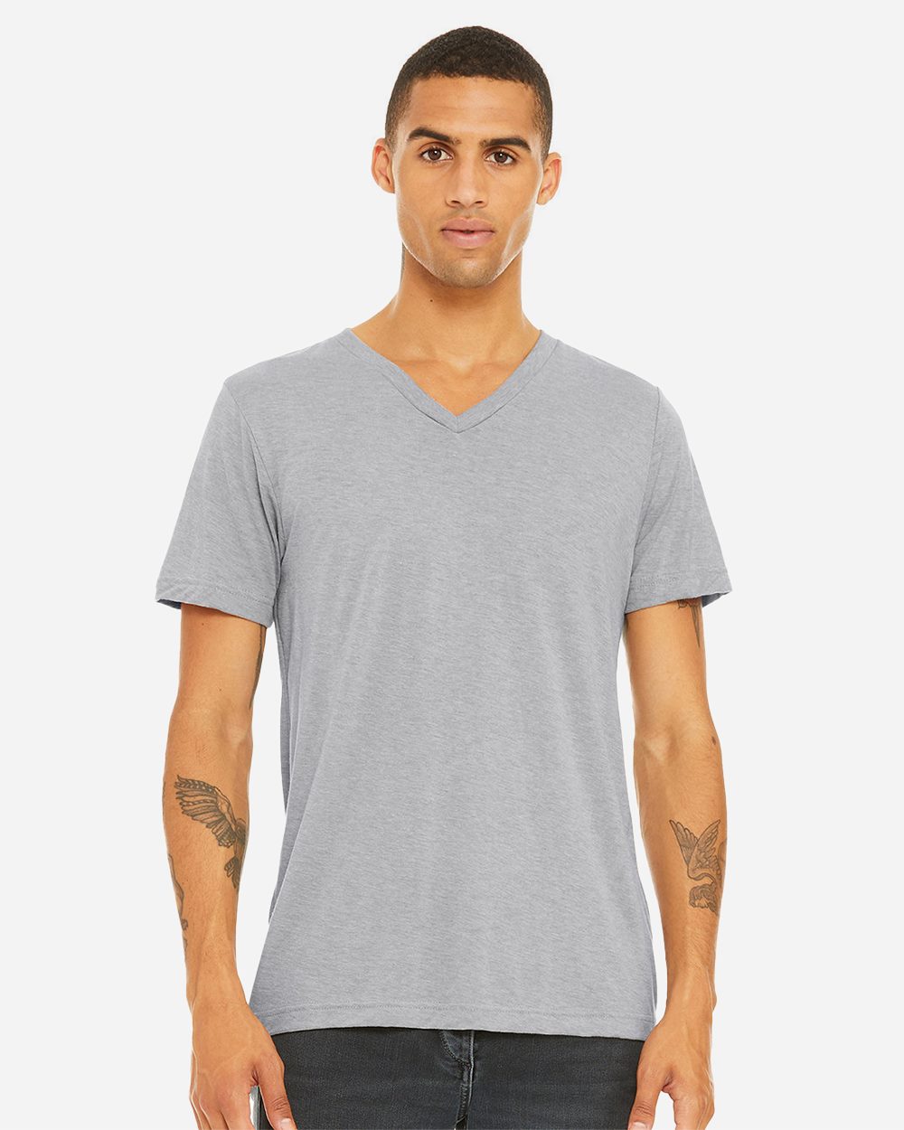 BELLA + CANVAS - Unisex Triblend V-Neck Tee - 3415
