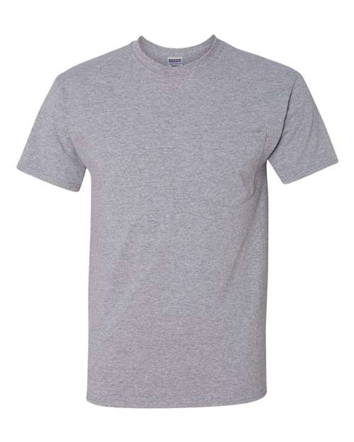 JERZEES - Unisex Dri-Power® 50/50 Pocket T-Shirt - 29MPR
