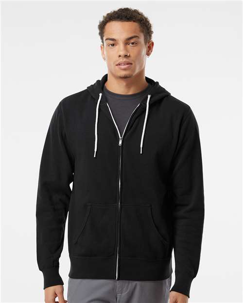 Independent Trading Co. - Unisex Lightweight Full-Zip Hooded Sweatshirt - AFX90UNZ