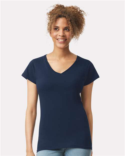 Gildan - Women's Softstyle® V-Neck T-Shirt - 64V00L