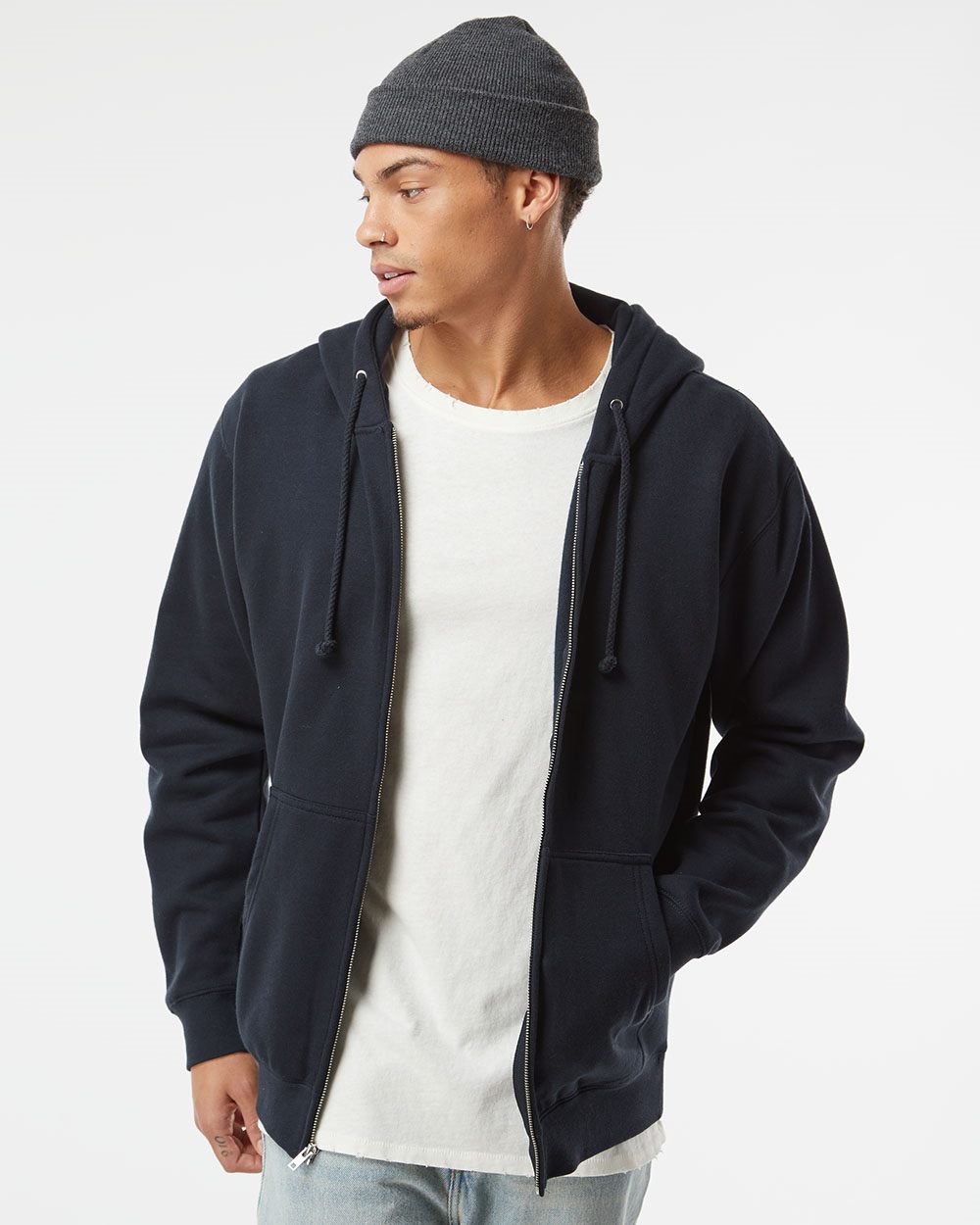 Independent Trading Co. - Unisex Heavyweight Full-Zip Hooded Sweatshirt - IND4000Z