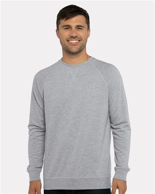Next Level - Unisex Laguna Raglan Crewneck Sweatshirt - 9000