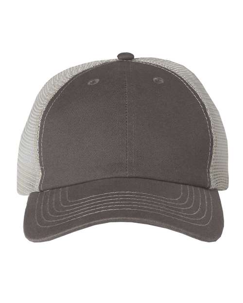 Valucap - Contrast-Stitch Mesh-Back Cap - 3100