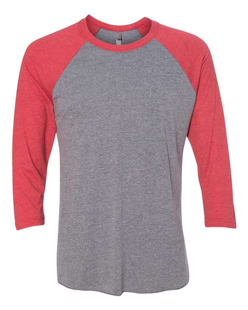 Next Level - Unisex Triblend Three-Quarter Raglan Tee - 6051