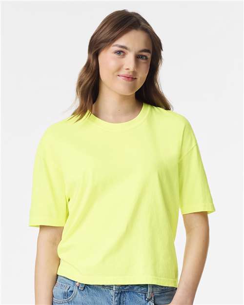 Comfort Colors - Women's Garment-Dyed Heavyweight Boxy T-Shirt - 3023CL