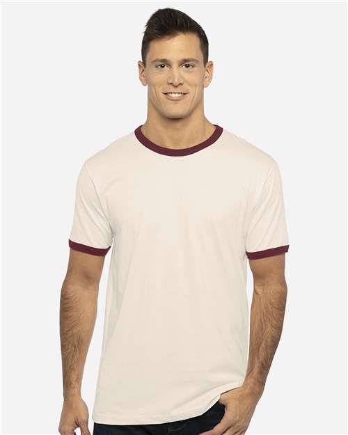 Next Level - Unisex Cotton Ringer Tee - 3604