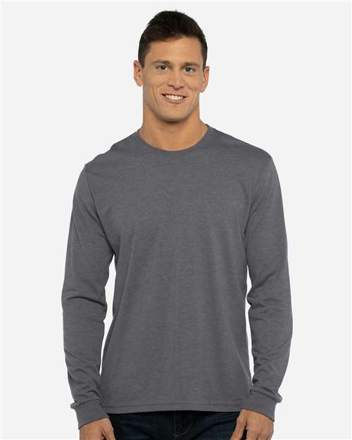 Next Level - Unisex Sueded Long Sleeve T-Shirt - 6411