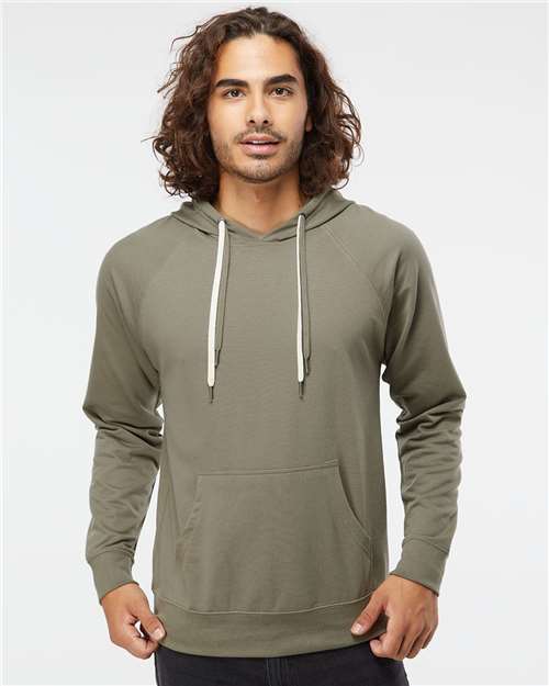 Independent Trading Co. - Unisex Icon Lightweight Loopback Terry Hooded Sweatshirt - SS1000
