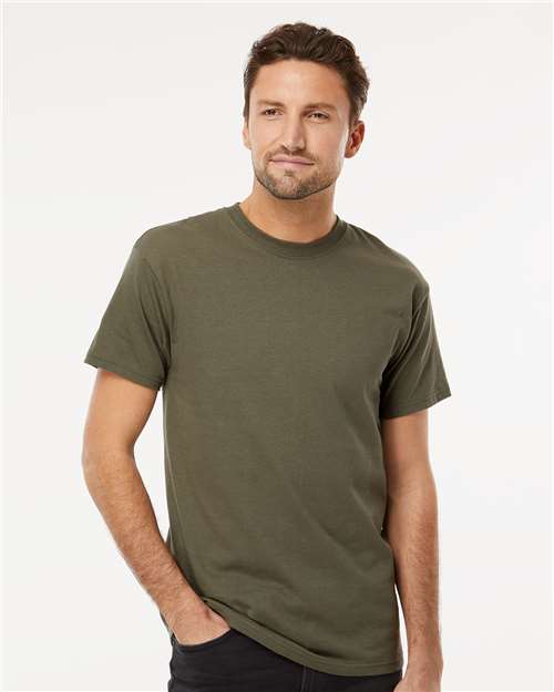 M&O - T-shirt gold soft touch pour hommes - 4800