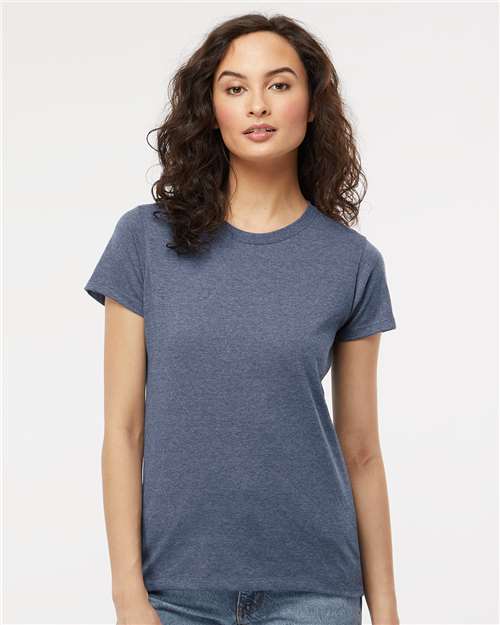 M&O - Women's Gold Soft Touch T-Shirt - 4810