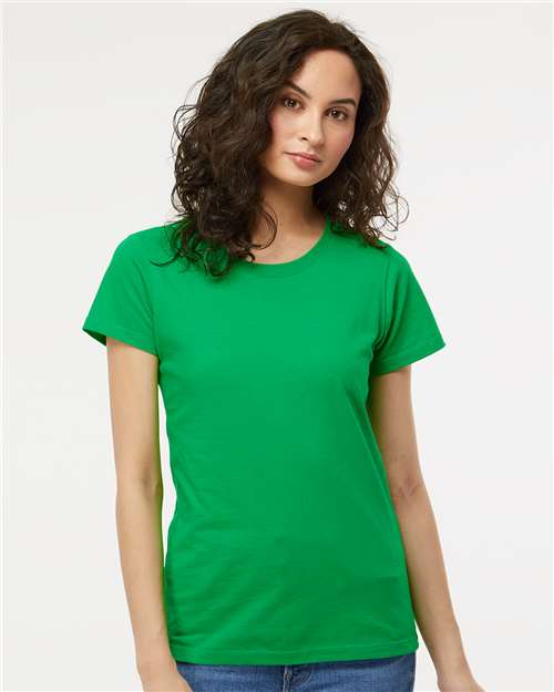 M&O - Women's Gold Soft Touch T-Shirt - 4810