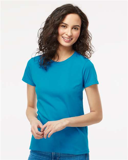 M&O - Women's Gold Soft Touch T-Shirt - 4810