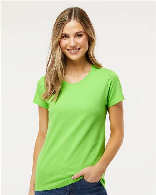 M&O - Women's Gold Soft Touch T-Shirt - 4810