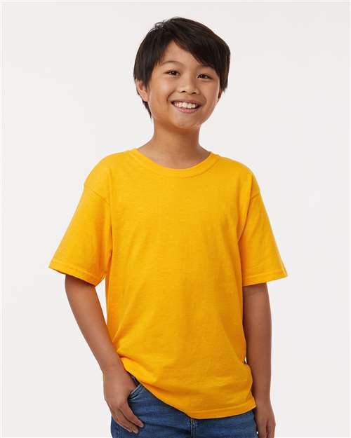 M&O - T-shirt Gold Soft Touch pour enfants - 4850