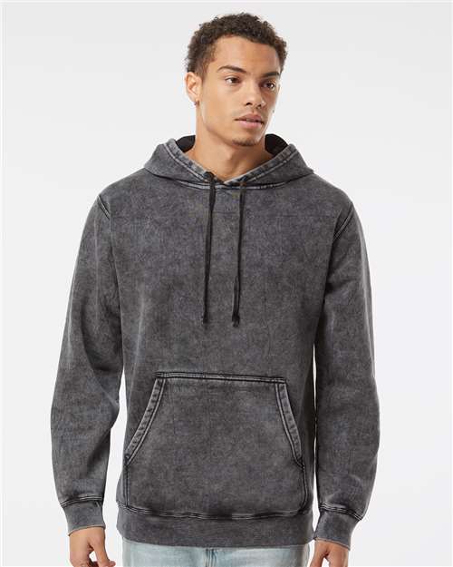 Independent Trading Co. - Unisex Midweight Mineral Wash Hooded Sweatshirt - PRM4500MW