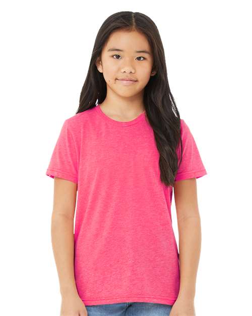 BELLA + CANVAS - T-shirt triblend pour enfants - 3413Y