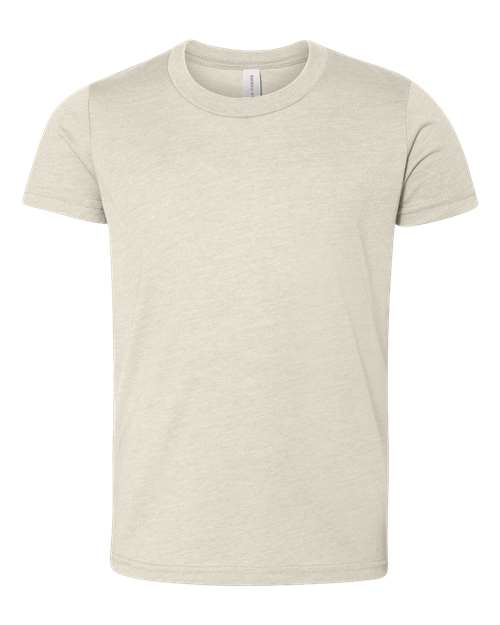 BELLA + CANVAS - T-shirt unisexe en jersey CVC pour jeunes - 3001YCVC