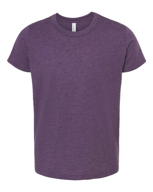BELLA + CANVAS - T-shirt unisexe en jersey CVC pour jeunes - 3001YCVC