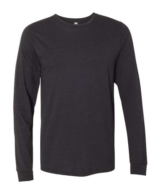 BELLA + CANVAS - Heather CVC Long Sleeve Tee - 3501CVC