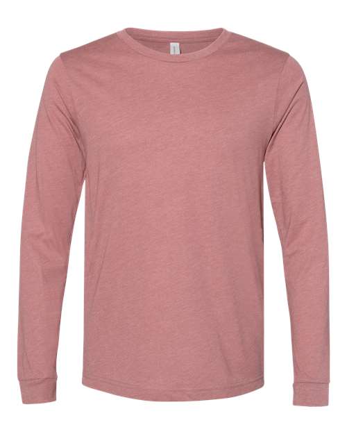 BELLA + CANVAS - Heather CVC Long Sleeve Tee - 3501CVC