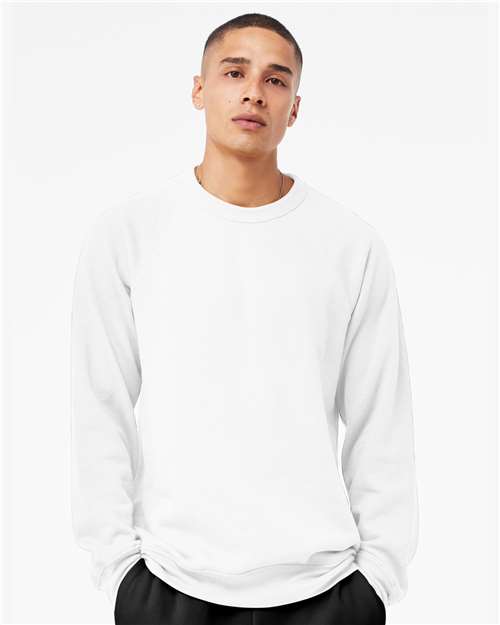 BELLA + CANVAS - Unisex Sponge Fleece Raglan Crewneck Sweatshirt - 3901