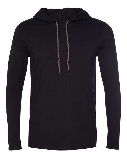 Gildan - Unisex Softstyle® Lightweight Hooded Long Sleeve T-Shirt - 987