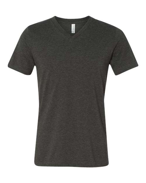 BELLA + CANVAS - Heather CVC V-Neck Tee - 3005CVC