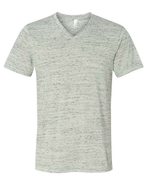 BELLA + CANVAS - Textured Jersey V-Neck Tee - 3655