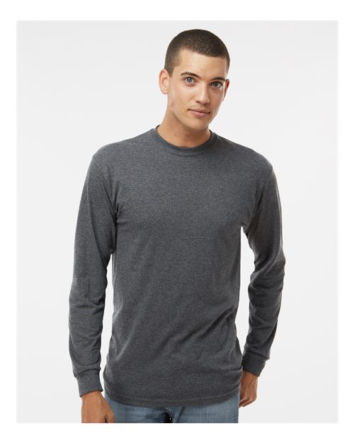 M&O - Unisex Gold Soft Touch Long Sleeve T-Shirt - 4820